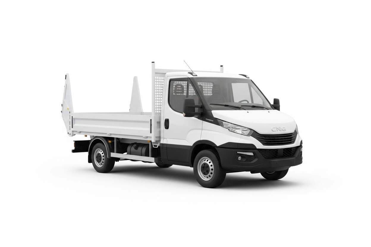 Iveco Daily a metano cassonato con sponda idraulica